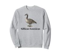 Silly Oie Faux nom latin drôle animal jeu de mots art vintage Sweatshirt