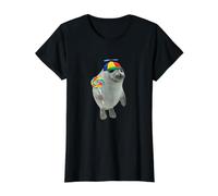Silly Seal with Lollipop Meme T-Shirt Graphique avec Valeur