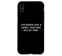 Silly Sports Sayings I 've Never Lost t Game I Just ran Out o Coque pour iPhone XS Max