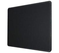 silmo Tapis de Souris M 32 x 27 cm, Petit Mouse Pad, Motif Noir, Tapis de Souris en Tissu, antidérapant, Silencieux, Le Jeu vidéo, Bureau, Home Office, Lavable, Enroulable, Cousu