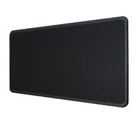 silmo Tapis de Souris XXL 90 x 30 cm, Mouse Pad Grand, Motif Noir, Tapis de Souris en Tissu, antidérapant, Silencieux, Le Jeu vidéo, Bureau, Home Office, Lavable, Enroulable, Cousu