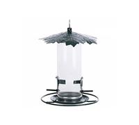 Silo alimentaire à graines avec auvent pour oiseaux. Hauteur 22cm. - - ED-FB484