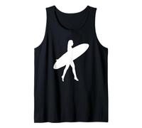 Silouette Surfer Girl Débardeur