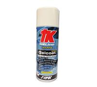 SILPAR TK Gelcoat Peinture de retouche, en spray, blanche, antique, 400 ml
