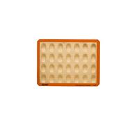 Silpat Moule 28 Mini Madeleines - Pâtisserie, Apéritifs, Cuisine - Cuisson Précise, Démoulage Facile - Silicone Antiadhésif - Résistant, Réutilisable - Qualité Professionnelle, Format Pratique