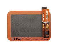 Silpat Toile Silpain Pizza Boulangère Ajourée - Croustillant, Cuisson Optimale - Feuille de Cuisson Réutilisable, Antiadhésive - Pâtisserie, Boulangerie Maison - 42x29 cm - Qualité Professionnelle