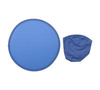 Silpio Ventilateur rond pliable bleu compact compagnon de voyage pour un | Le design pliable rapide vous permet de le ranger dans un sac ; idéal pour les déplacements, les voyages et les pauses