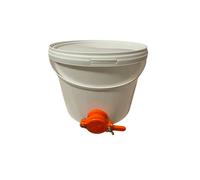 Silplast Hobbock Seau à miel avec robinet de remplissage et couvercle 10 l