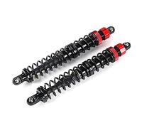 Silriku Amortisseur ArrièRe de 6 Mm pour PièCes de Voiture 1/5 Rovan Km BAHA Baja 5B TéLéCommandé-Rouge