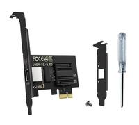 Silriku Carte réseau filaire à port unique I226V - Pièces de rechange pour ordinateur de bureau