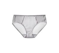 SilRiver - Slip Femme en Soie et Spandex, Coupe Hipster Bikini Respirante et Confortable pour l’Été, sous-Vêtements Doux et Hypoallergéniques (Gris argenté, M)