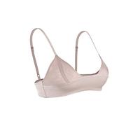 SilRiver Soutien-Gorge en Forme de U en Satin avec col en V pour Femme - Gris - Taille M