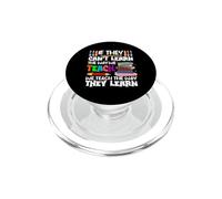 S'ils ne Peuvent Pas Apprendre, Nous enseignons l'éducation | École pour Enseignants PopSockets PopGrip pour MagSafe