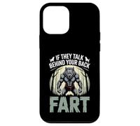 S'ils parlent derrière Ton Dos, Part Alpha Wolf Funny Coque pour iPhone 12 Mini