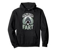 S'ils parlent derrière Ton Dos, Pet Alpha Wolf Sarcastic Sweat à Capuche