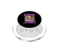 S'ils parlent derrière Ton Dos (Pet) - Funny Saying Cat Meme PopSockets PopGrip pour MagSafe