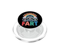 S'ils parlent derrière Ton Dos, pète Un Raton Laveur, mème drôle PopSockets PopGrip pour MagSafe