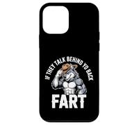 S'ils parlent derrière Votre Dos, Part Alpha Wolf Meme Coque pour iPhone 12 Mini