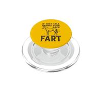 S'ils parlent derrière Votre Dos, pète et Sarcastique, Amateur de Chevaux PopSockets PopGrip pour MagSafe