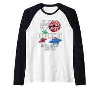 S'ils sont trouvés, retournez-Moi sur la planète Orionyx-7 Space Apparel Manche Raglan