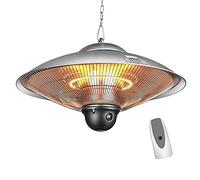 SilteD 2200W Suspension SilteD Patio SilteD, Portable Lampe Chauffante Extérieure en Acier Inoxydable, 3 Niveaux Réglable Extérieur SilteDs, IP44 Étanche