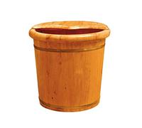 SilteD, Accessoires de salle de bain de pieds, baril de massage pour les pieds, seau en bois pour sauna à surface lisse