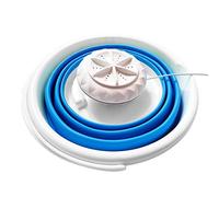 SilteD Bassin à Linge Pliant Portable Mini Machine à Laver USB, Seau de Lavage Automatique des vêtements pour Le Camping à Domicile