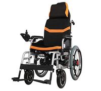 SilteD Fauteuil roulant électrique pliable léger, fauteuil roulant de transport électrique, fauteuils roulants électriques pour adultes et personnes âgées, déambulateur avec siège