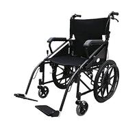 SilteD Fauteuil roulant pliable léger multifonction Bande de dossier antidérapante manuelle pour personnes âgées