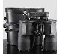 SilteD Jumelles Jumelles, Jumelles Anti-buée 10X50 Étanches Faible Lumière Vision Nocturne, Télescopes Compacts avec Sac de Transport pour l'observation des Oiseaux Voyage Aventure