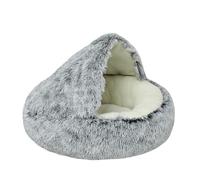 SilteD Lits pour Chats Lit pour Chat Lit pour Animaux de Compagnie pour Chats d'intérieur Grande Grotte Lit pour Chien Lavable antidérapant Nid pour Chat Pod Lit de nidification pour Chat