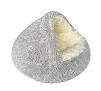 SilteD Lits pour Chats Lit pour Chat Lit pour Animaux de Compagnie pour Chats d'intérieur Grande Grotte Lit pour Chien Lavable antidérapant Nid pour Chat Pod Lit de nidification pour Chat