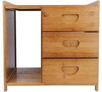 SilteD Meubles de Chevet Table d'appoint Mini Table de Chevet Tables d'appoint avec 3 tiroirs Chambre Accessoire Table d'appoint Meubles Table de Nuit Table de Chevet Present