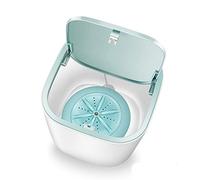 SilteD Mini Machine à Laver Automatique Domestique Déshydratée Mini Tube3-5Kg Lavage Sec Entretien des sous-Vêtements (Couleur : Bleu)