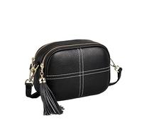SilteD Sac à bandoulière en cuir pour femme, sac à bandoulière décontracté, tendance et polyvalent (couleur : G-y, taille : 20,3 x 15,2 x 8,9 cm), doré, 8*6*3.5''