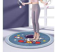 SilteD Tapis de corde à sauter antidérapant pour adultes et enfants, tapis d'exercice d'entraînement d'intérieur à la maison pour salle de sport à domicile (couleur : style3, taille : 140)