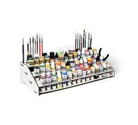 Silu Vallejo Support de peinture pour maquettes et modélisme Organisateur de peintures Vallejo de différentes capacités (PS48)
