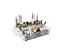 Silu Vallejo Support de peinture pour maquettes et modélisme Organisateur de peintures Vallejo de différentes capacités (PS34)