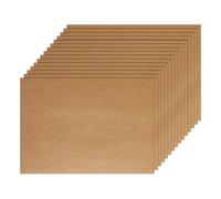 Silunkia 80 feuilles de papier cartonné marron 12,7 x 17,8 cm, 250 g/m², papier cartonné épais pour la fabrication de cartes, cartes de Thanksgiving, invitations, menus, décorations d'anniversaire