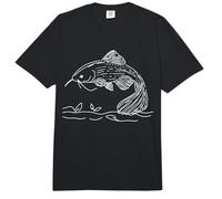 Silure Linéaire Aquariophile Comfort Colors Adult Heavyweight T-Shirt