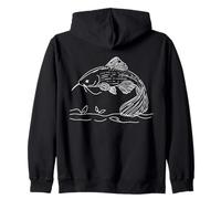 Silure Linéaire Aquariophile Sweat à Capuche