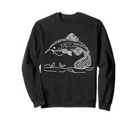 Silure Linéaire Aquariophile Sweatshirt