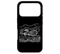 Silure Linienkunst Aquariophile Coque pour iPhone 17 Pro