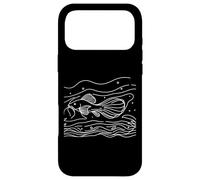 Silure Linienkunst Aquariophile Coque pour iPhone 17 Pro Max