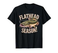 Silure Riviere Pecheur Poisson Chat De Vase T-Shirt