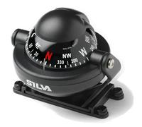 Silva Compas bateau C58 – Éclairage 12V, étrier de montage, navigation nocturne