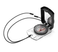 Silva Boussole Randonnée Ranger S Black - Échelles 1:25k et 1:50k - Boussole à Miroir Visée pour Navigation Longue Distance - avec Boîtier Rotatif