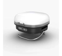 Silva Glow Lampe d'extérieur avec batterie - 250 lumens & 4 niveaux de luminosité - Lampe de camping LED - Lumière de camping blanche et chaude - Durée de combustion 101 h - Étanche - Camping Lights