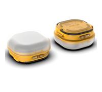 Silva Lanterne de camping rechargeable USB-C - Recharge lumineuse de tente - 350 lumens et 4 niveaux de luminosité - Lumière blanche et chaude - Durée de combustion de 156 h - Lampe de camping