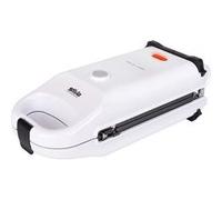 Silva Homeline de cm 303 Donuts/gaufré & Cake Pop Maker, acier inoxydable, blanc Blanc G